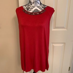 Liz Claiborne sleeveless top. Size XL.